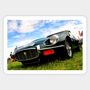 Classic British Sports Motor Car Sticker